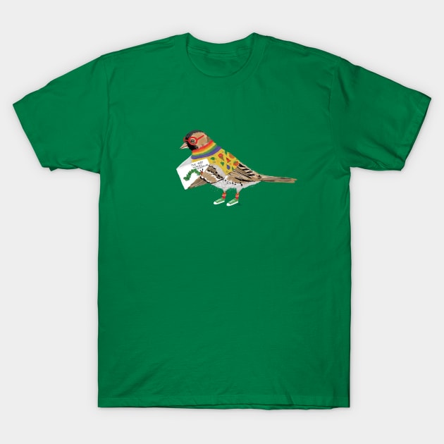 Harris's Sparrow T-Shirt by EmilyLaurelHarris